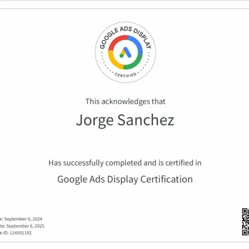 google certification